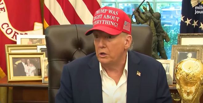 Trump keppi