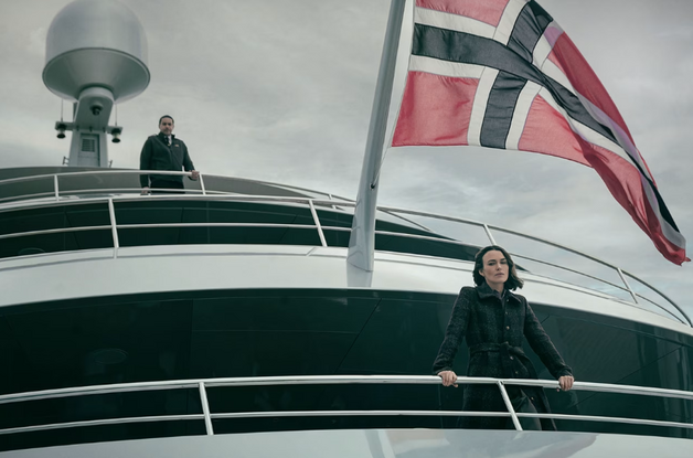 Keira norskt flagg