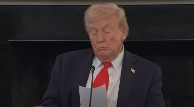 Trump vapnahvild